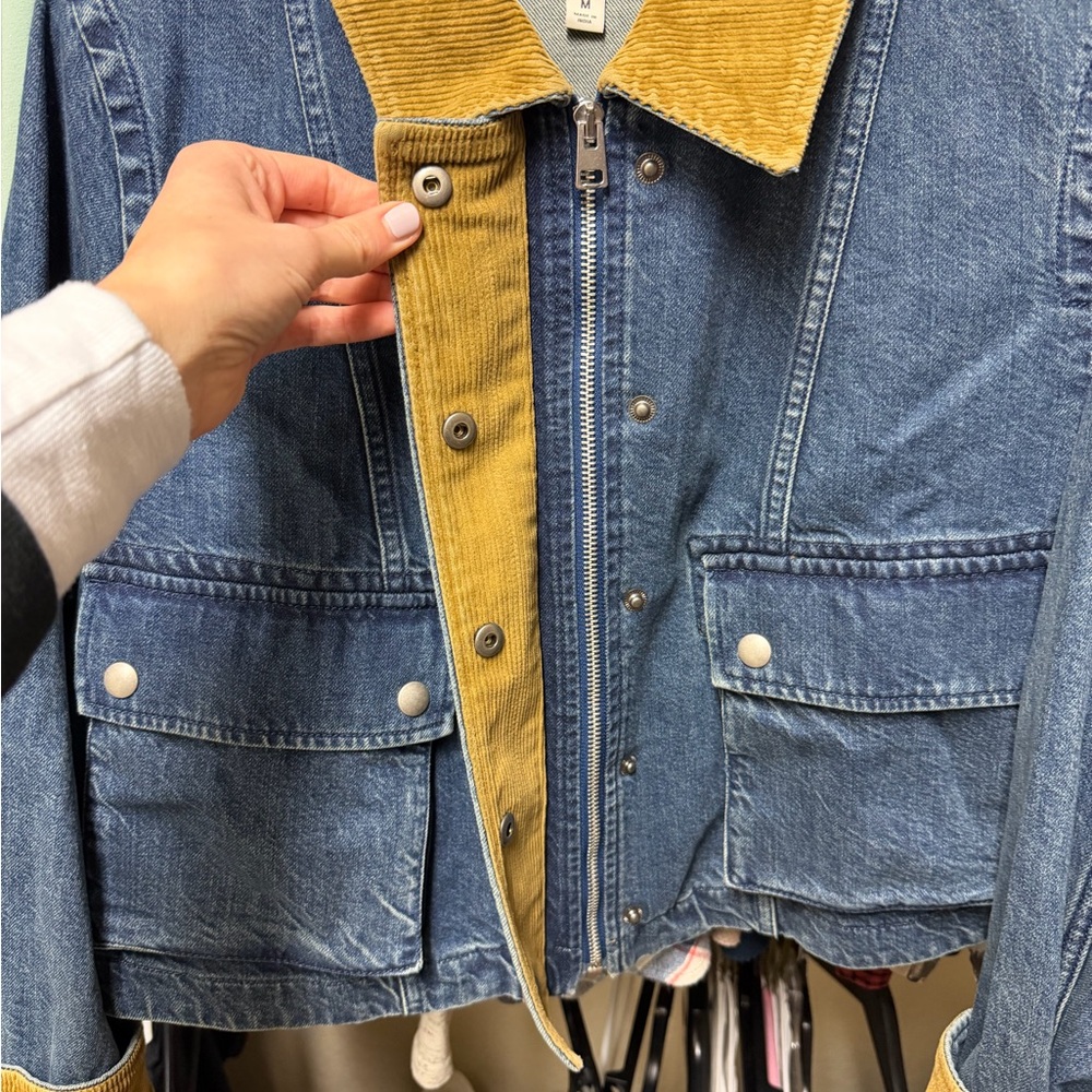 Banana Republic denim trapeze jacket - Picture 8 of 8